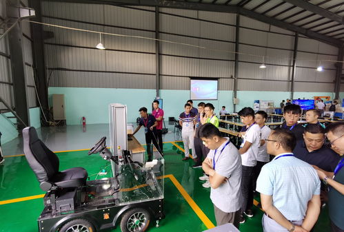 經(jīng)銷商伙伴實(shí)地參觀和緒科技智能網(wǎng)聯(lián) 新能源汽車研發(fā)設(shè)備并交流